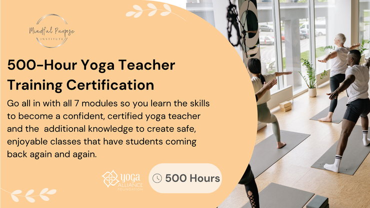 500 Hour Yoga Teacher Training - Online Course