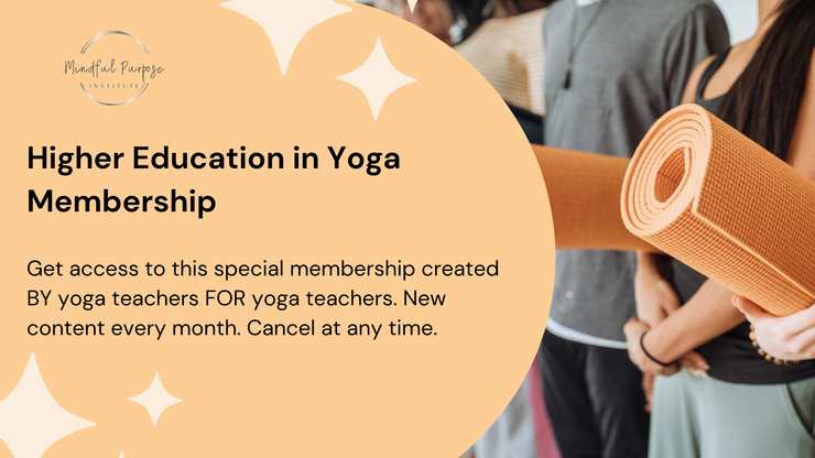 Higher Education in Yoga Membership